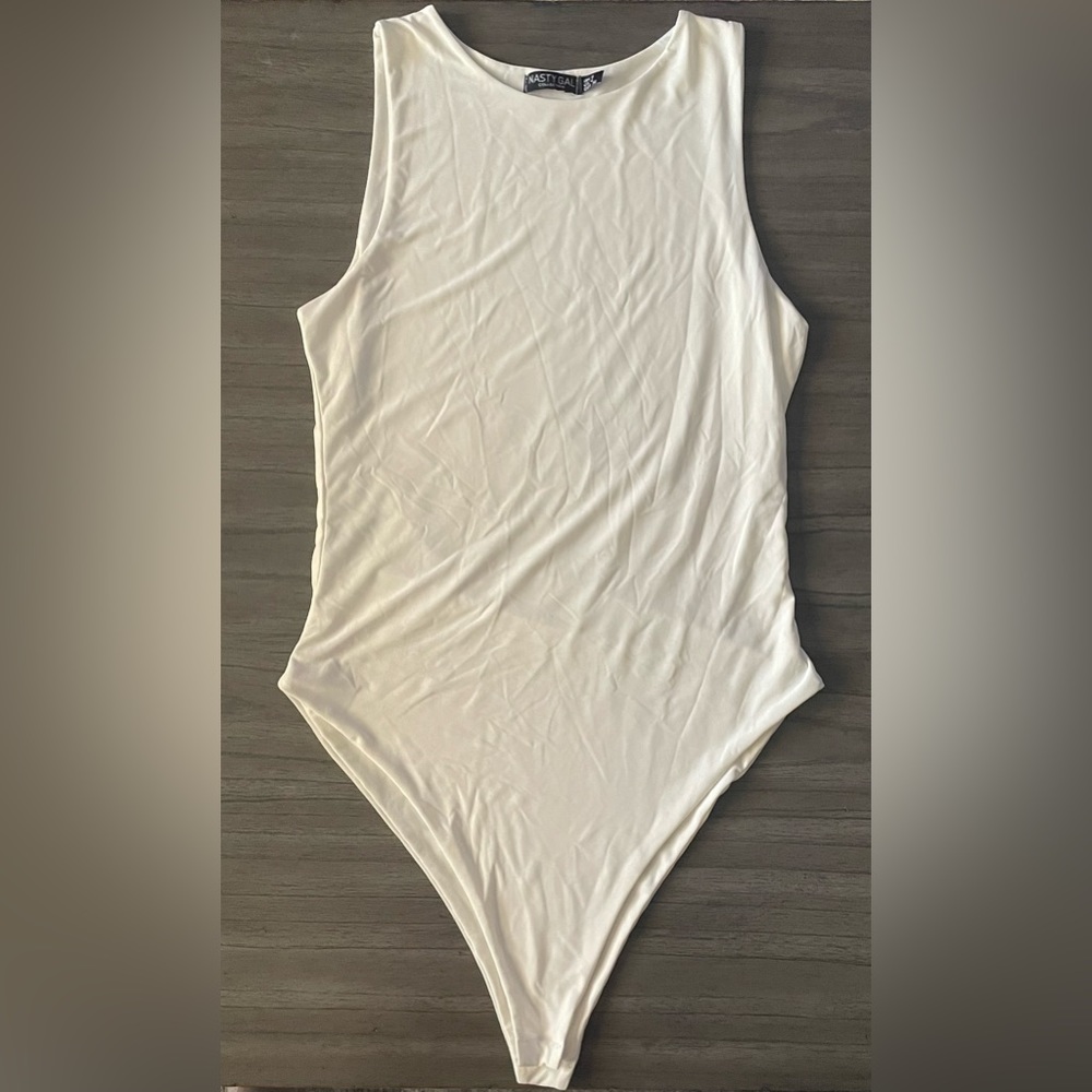 Nasty Gal Slinky Racer Bodysuit